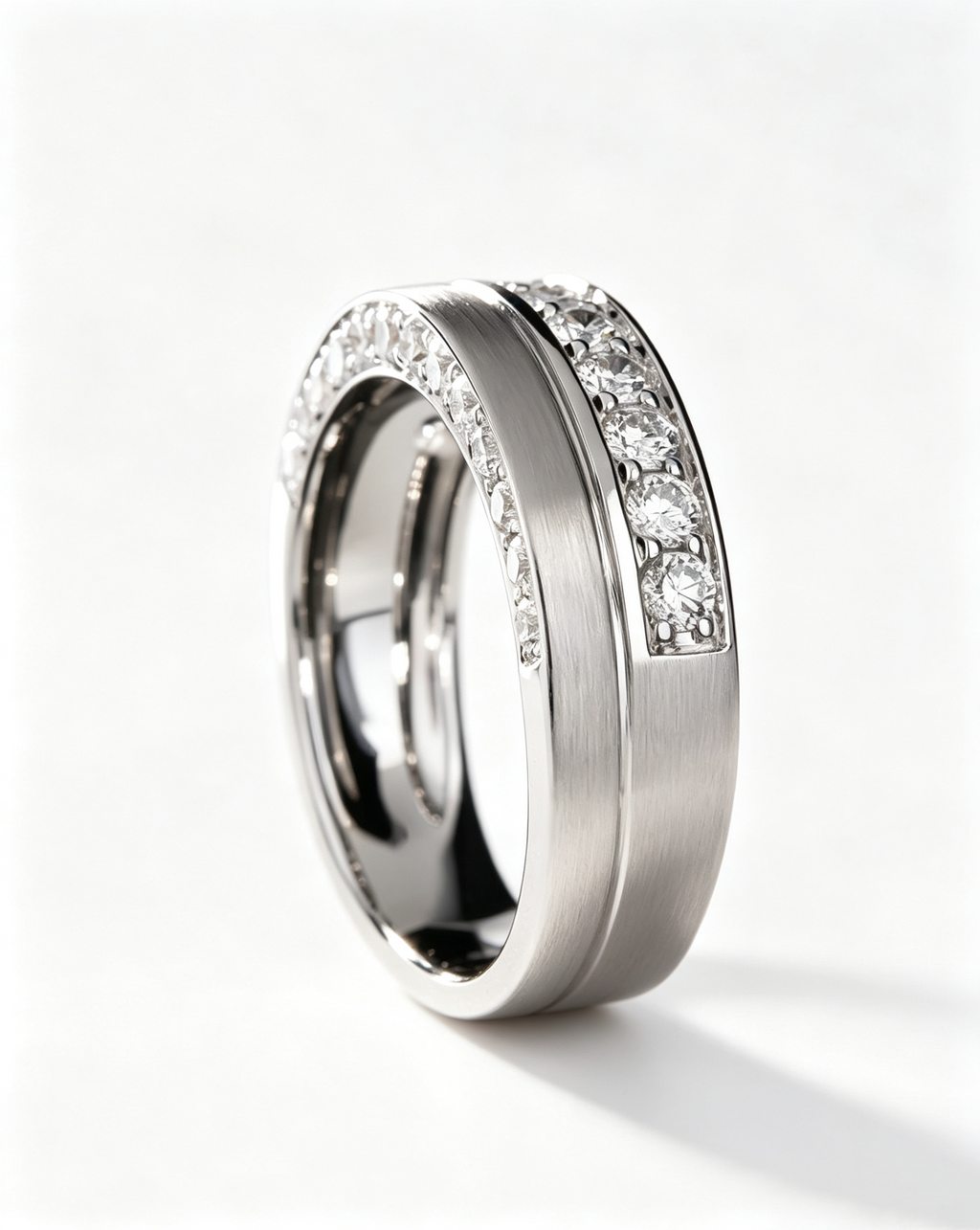 Hot Sale 9K 14K 18K Gold Ring Custom Men Ring New Design Lab Diamond Ring Round Brilliant Cut Men Birthday Gift Jewelry Making