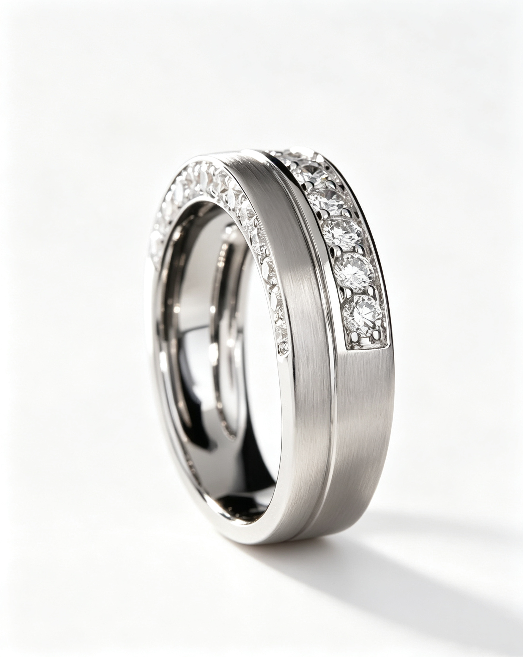 Hot Sale 9K 14K 18K Gold Ring Custom Men Ring New Design Lab Diamond Ring Round Brilliant Cut Men Birthday Gift Jewelry Making