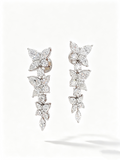 IGI Certified 14K 18K Gold Pear and Marquise Cut HPHT CVD Lab Grown Diamond Earrings