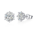 IGI Certified Lab Diamond Stud Earrings 14k 18k  1ct D VVS2 HPHT CVD Diamond Earring