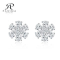 IGI Certified 14k 18k Lab Grown Diamond Stud Earrings with Pear Cut 2*3mm for Bridal Engagement Jewelry