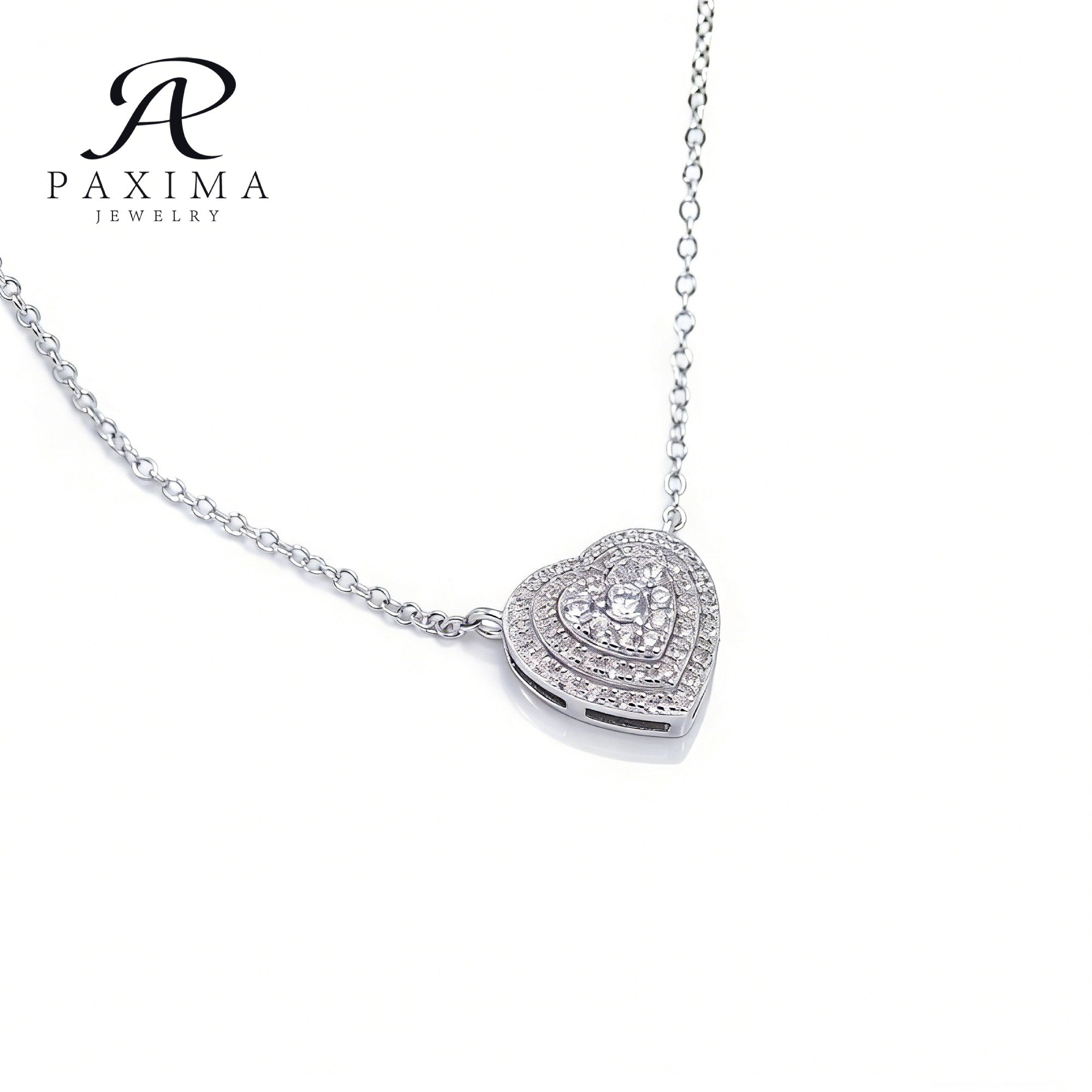 IGI Certified Lab Grown Diamond Necklace with Halo Setting Small Round Diamond for Vacation Wear